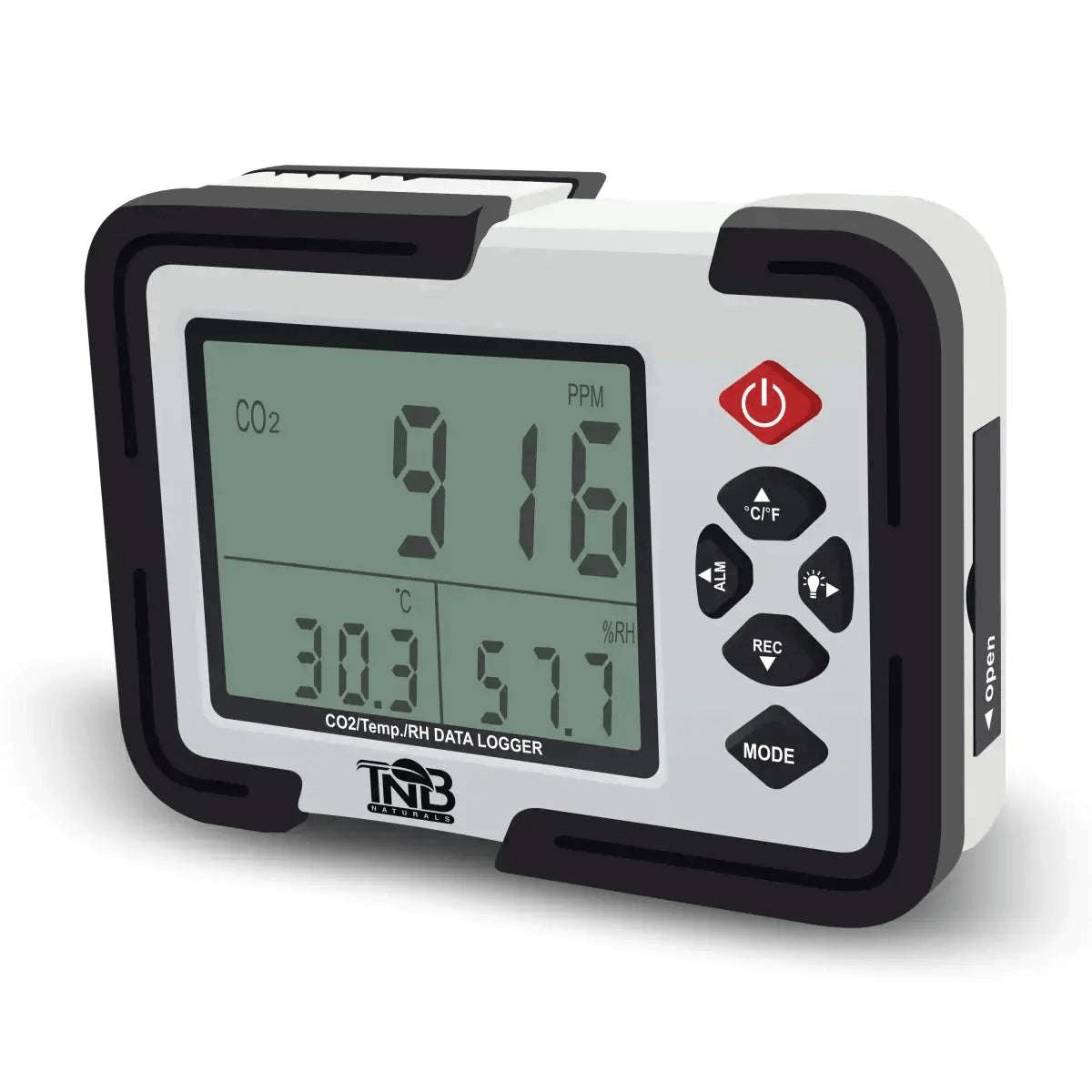 CO2 Monitor-Portable TNB Natural CO2 & Thermo Hygrometer Test Your