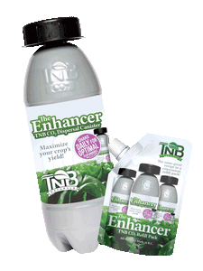 TNB Naturals The Enhancer CO2 refill pack with eco-friendly reuse bottle for enhanced plant growth