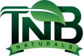 TNB Naturals white banner 4x3 feet durable tarp with riveted holes for hanging