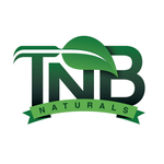 TNB Naturals logo with green leaf and banner design on white background