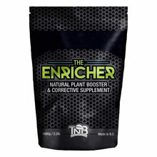 Cargar imagen en el visor de la galería, TNB Naturals The Enricher natural plant food and booster in black resealable bag