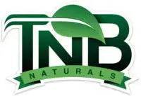 Cargar imagen en el visor de la galería, TNB Naturals white banner with green logo on durable tarp material with riveted holes for hanging