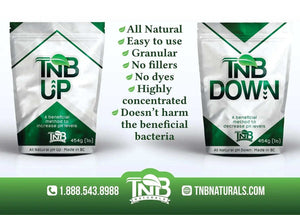 TNB Naturals granular pH buffer solution for safe organic growing and maintaining optimal plant pH levels