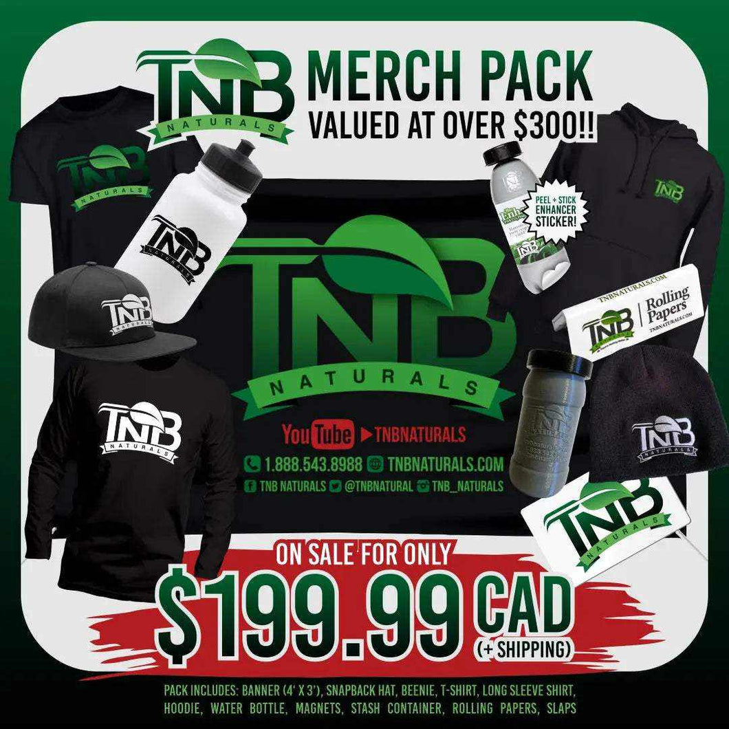 TNB Naturals Merch Pack *GREAT VALUE* by TNB Naturals - CO2 Enhancer for Grow Rooms