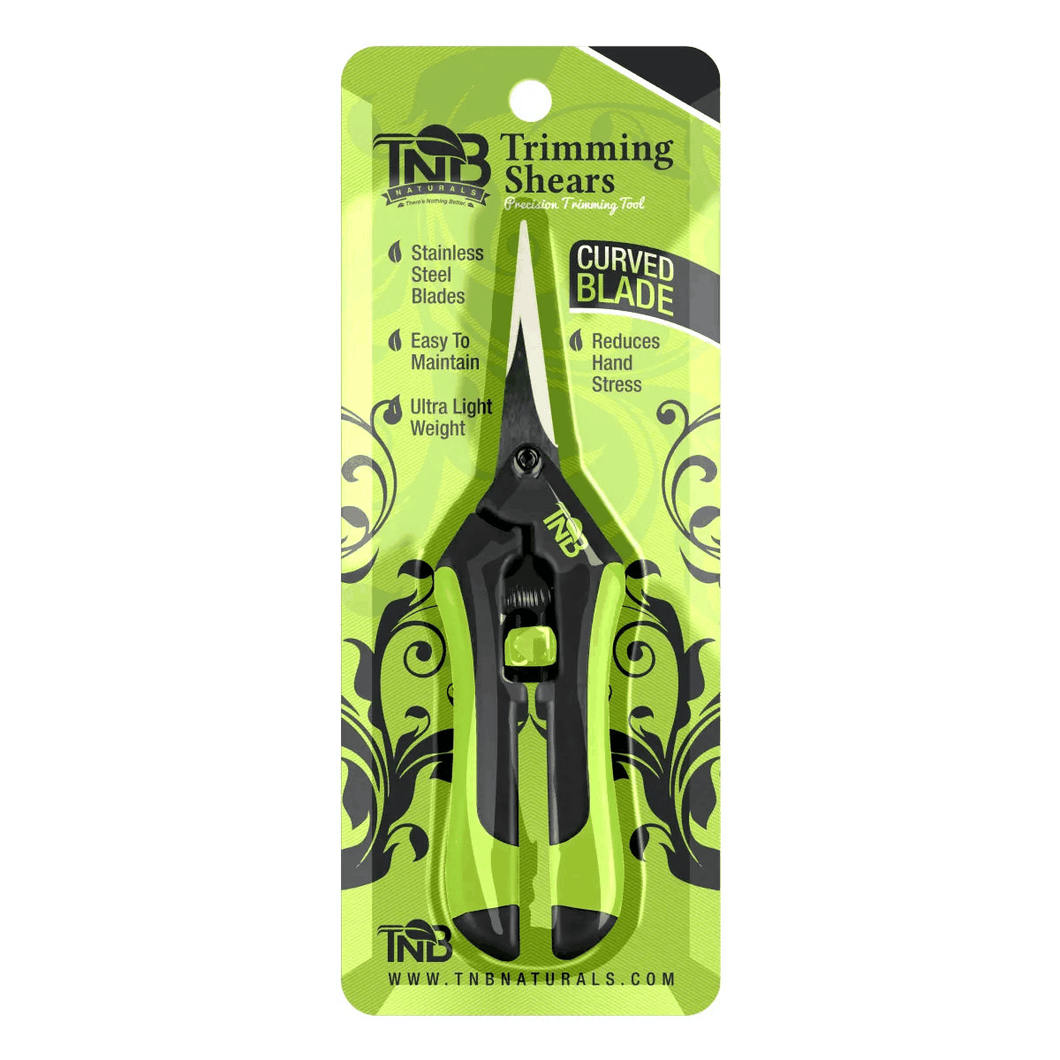TNB Naturals Trimming Shears Curved Blade by TNB Naturals - CO2 Enhancer for Grow Rooms